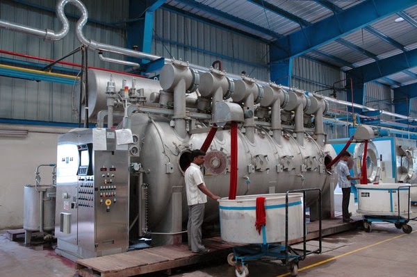 Process Flow Chart of Fabric / Garment Washing