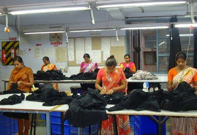 Process Flow Chart of Quality Section of Garment Industry