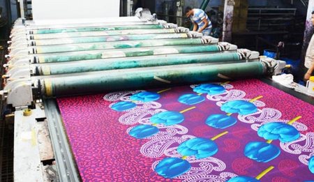 Flow chart of printing process