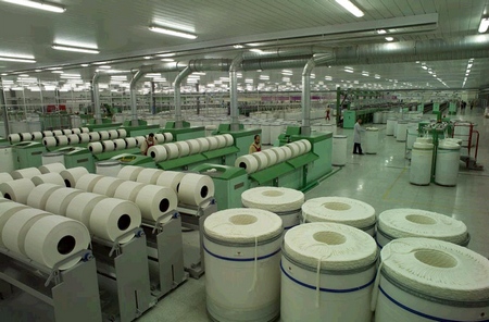Chart of Cotton Spinning
