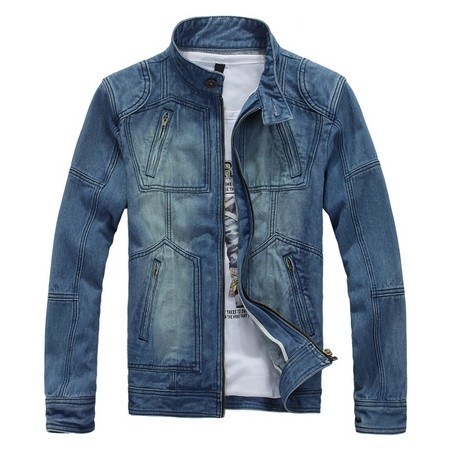 Enzyme Bleach Wash Jacket